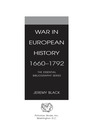 War in European History, 1660-1792 (eBook): The Essential Bibliography
